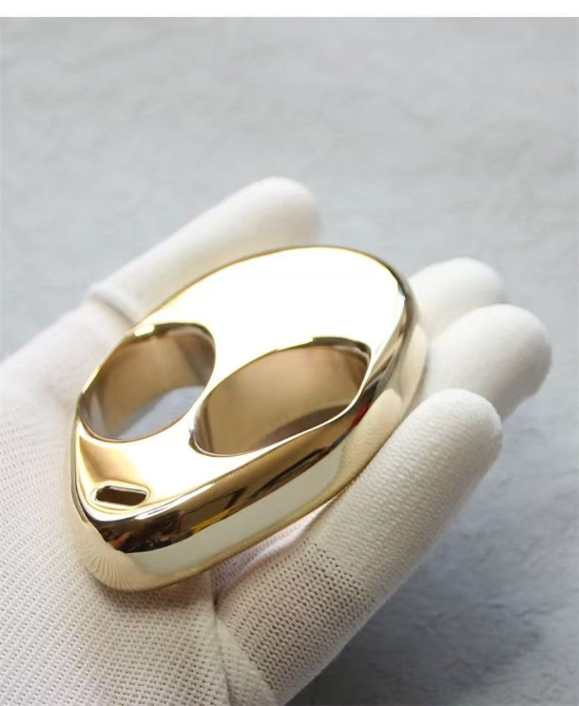 Alien Two Finger Brass Knuckles -EDC Gadgets