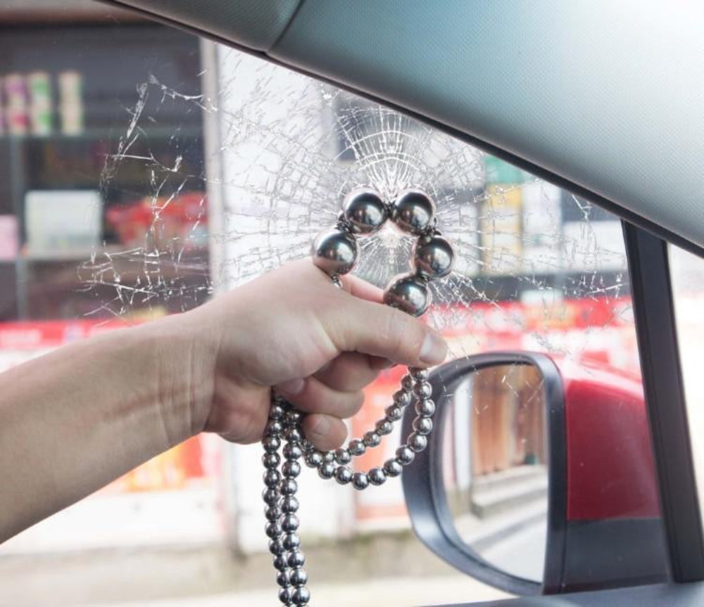 Stainless Steel Self Defense Beads Bracelet