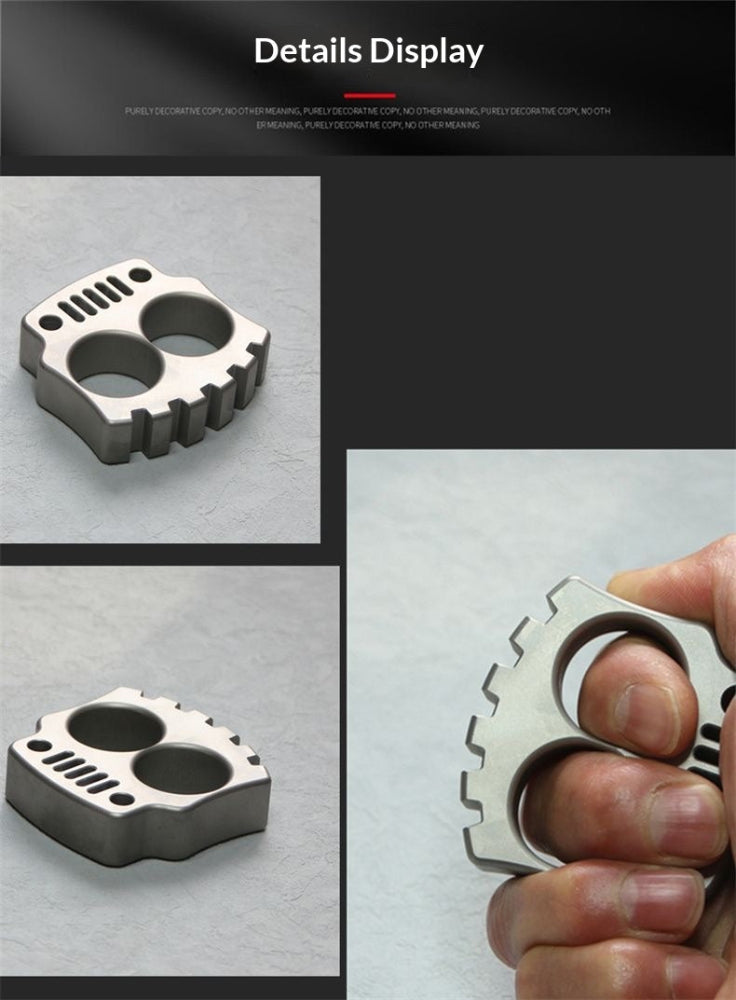 Stainless Steel EDC Tool – CNC Machined 304 Steel