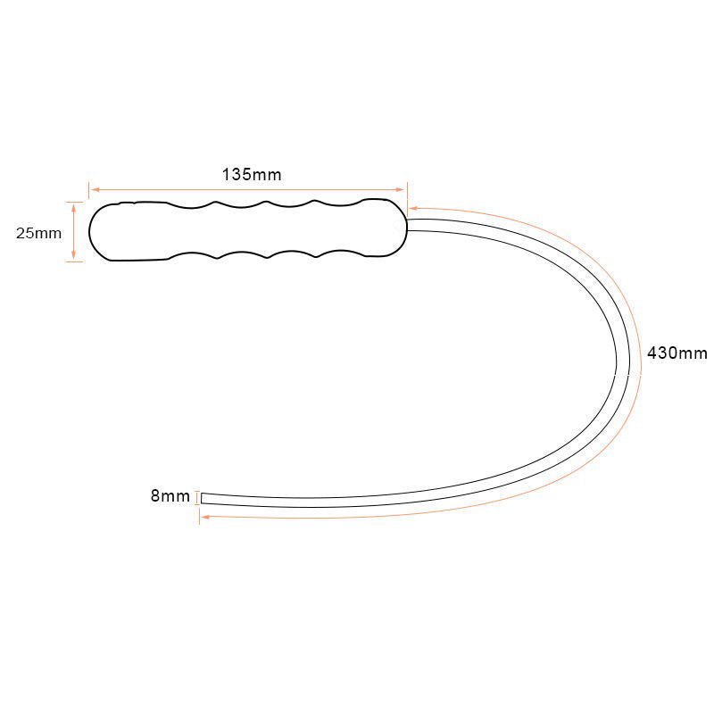 Wooden Handle Stinger Self Defense Whip Car Emergency Tool For Women