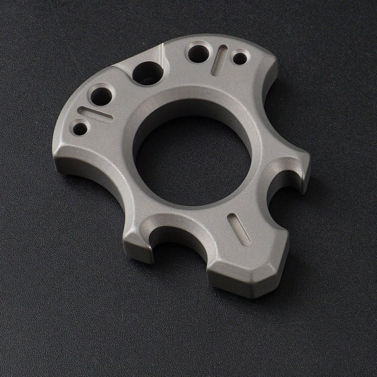 Titanium Alloy Wasteland Style One Finger Knuckle Duster