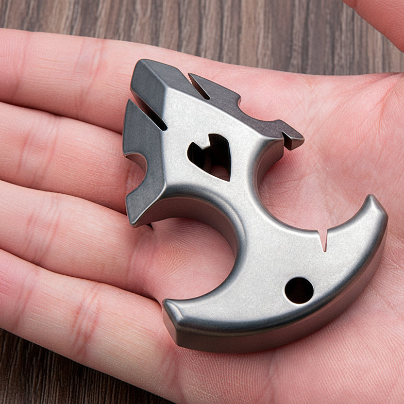 2026 New Titanium Non-Lethal Push Dagger