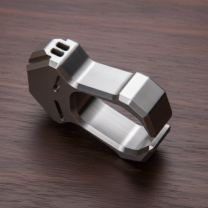 Tuning Fork Single EDC Brass Knuckle