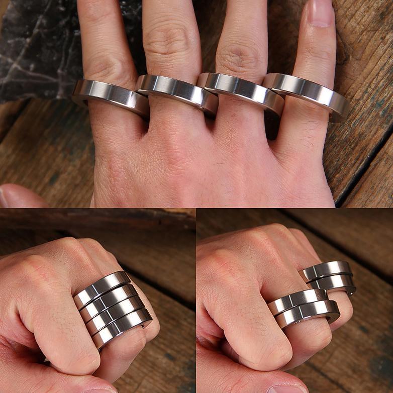 Folding Brass Knuckles