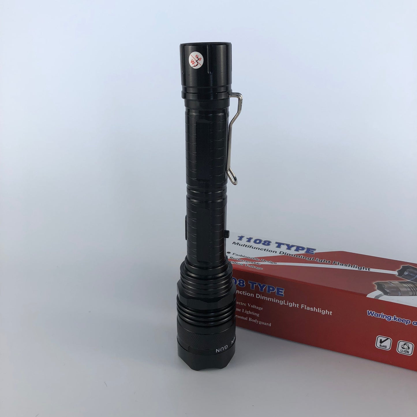 Portable Electric Shock Function Rechargeable With LED Flashlight