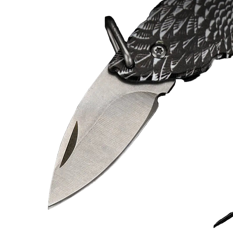 Mini Eagle EDC Folding Tool Pendant – D2 Steel Pocket Accessory