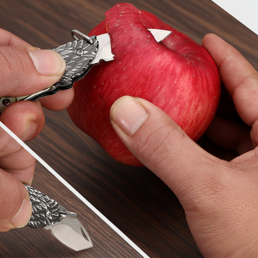 Mini Eagle EDC Folding Tool Pendant – D2 Steel Pocket Accessory