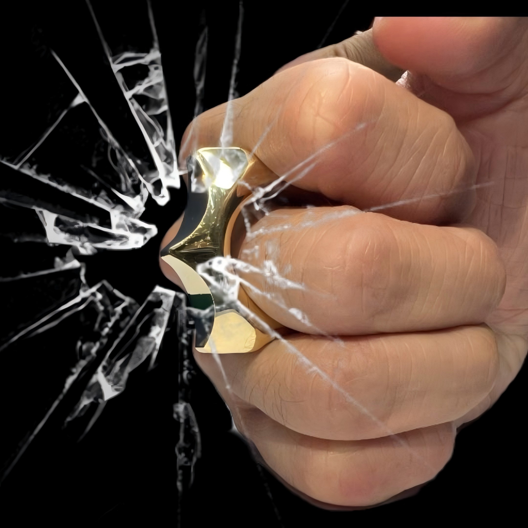 EDC Brass Knuckle Bottle Opener