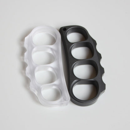 2025 New Pea Pod PC Plastic Knuckles – Lightweight EDC Self Defense Tool