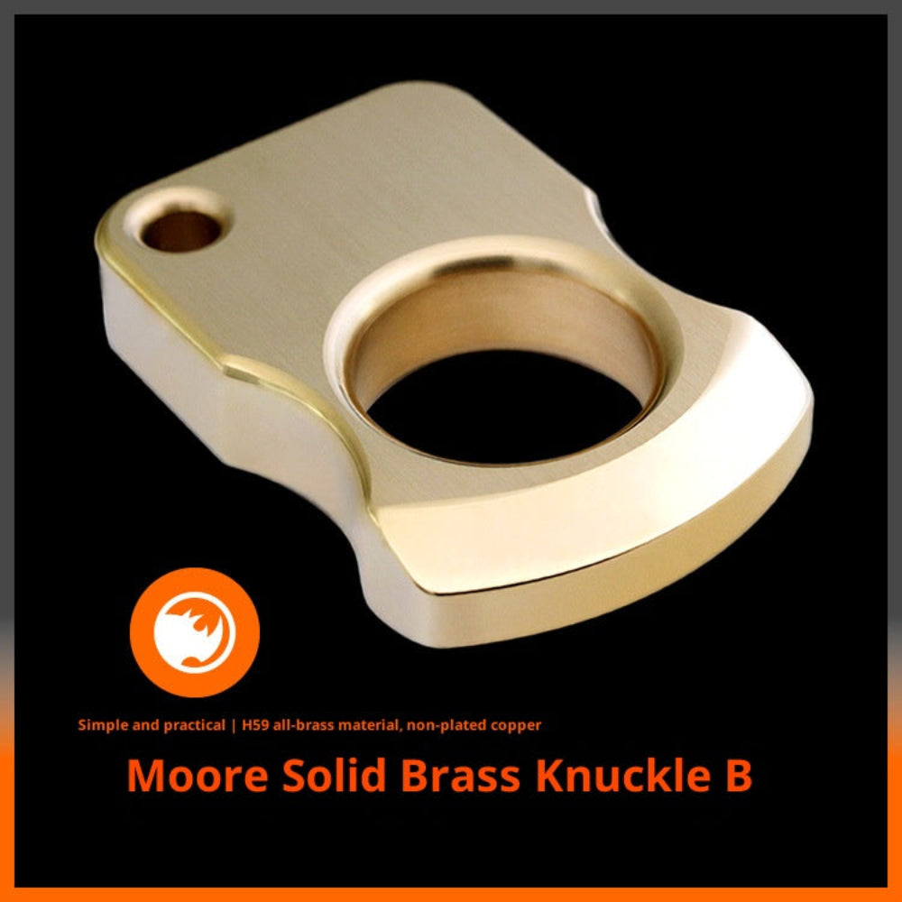 EDC Single Finger Self-Defense Brass Knuckle Duster
