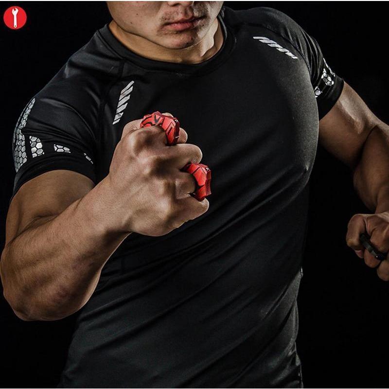 2019 Ultra-light G10 Material Seahorse Three Finger Spiked Brass Knuckles