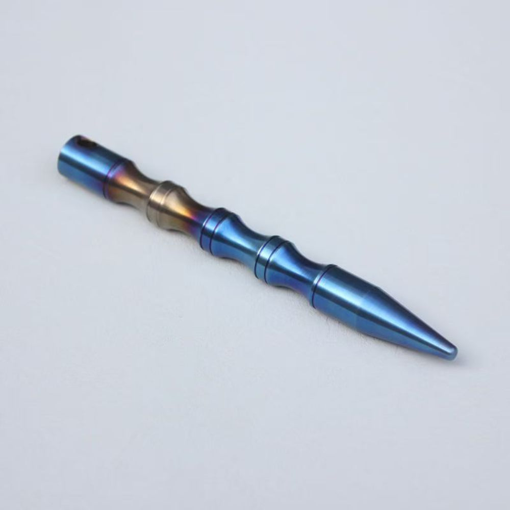 TC4 Titanium Kubotan Self Defense Keychain