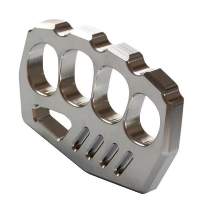 Stainless Steel Four-Finger Knuckle Duster | EDC Self-Defense Tool