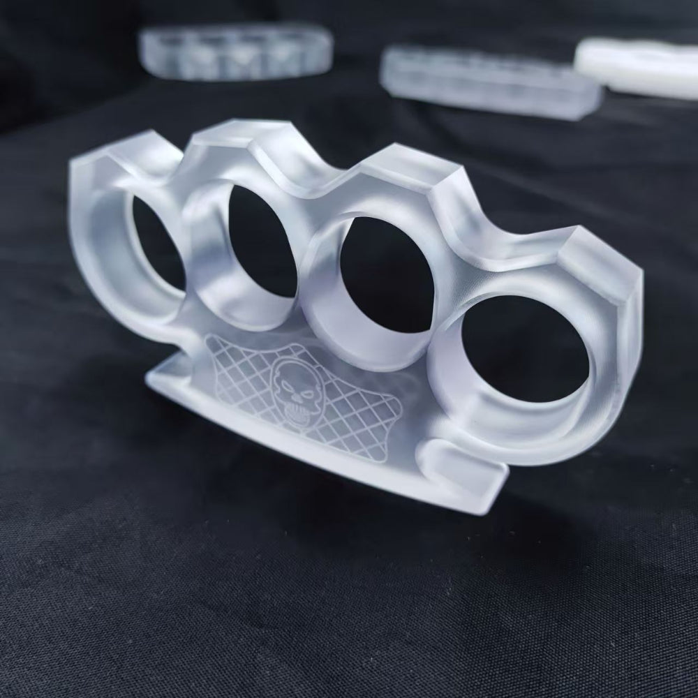 Clear Plastic Brass Knuckles