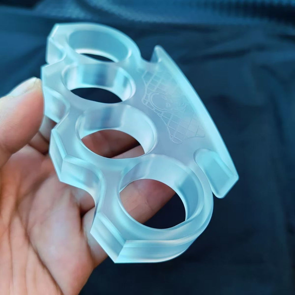Clear Plastic Brass Knuckles