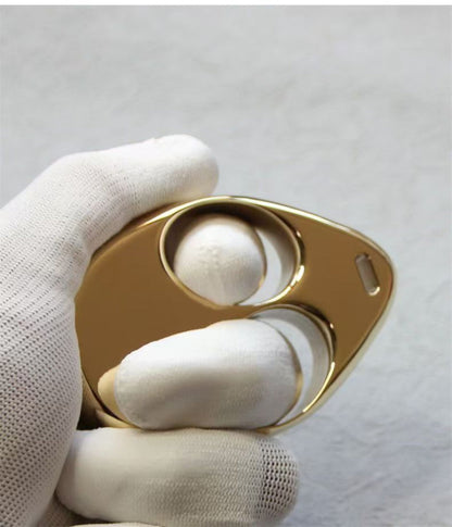 Alien Style Two-Finger Brass Knuckles for Women – Compact EDC Tool