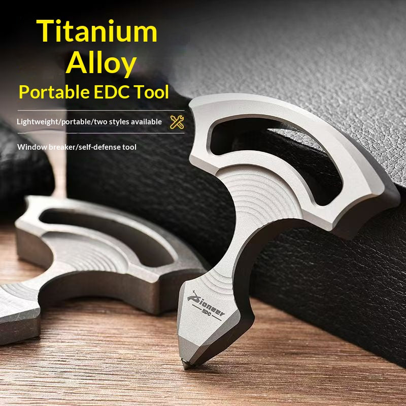 High-Grade TC4 Titanium EDC Tool