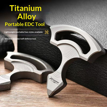 High-Grade TC4 Titanium EDC Tool