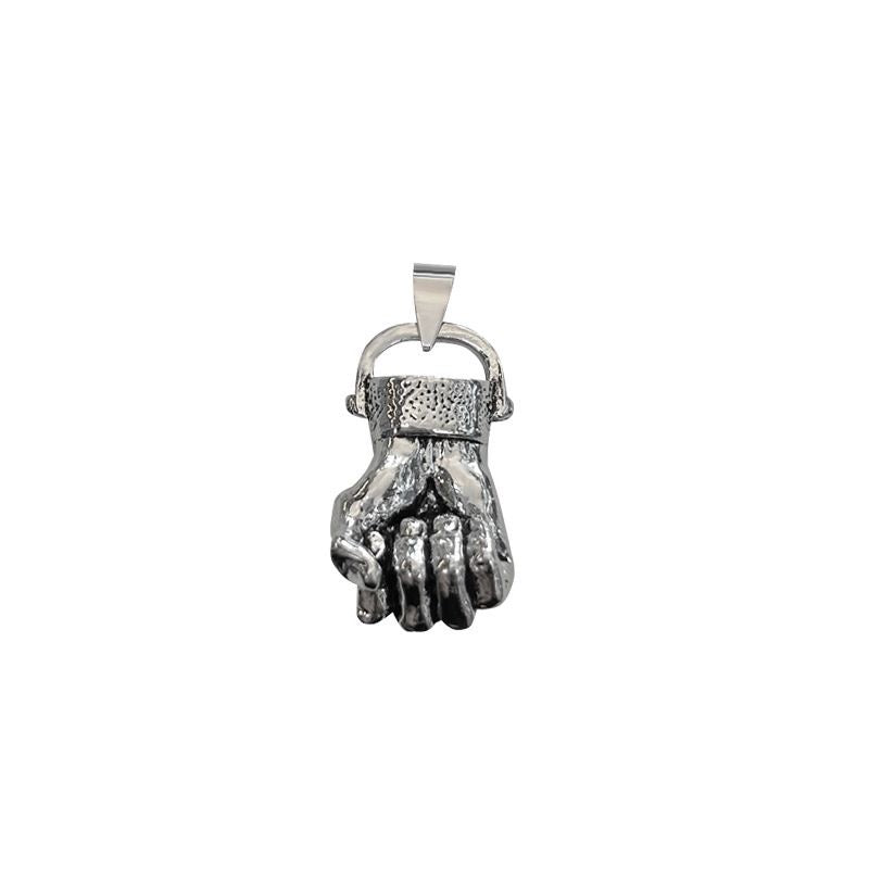 Punk Fist Pendant Necklace Men’s Hip-Hop Street Style Only $9.9