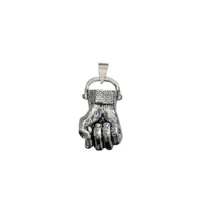 Punk Fist Pendant Necklace Men’s Hip-Hop Street Style Only $9.9