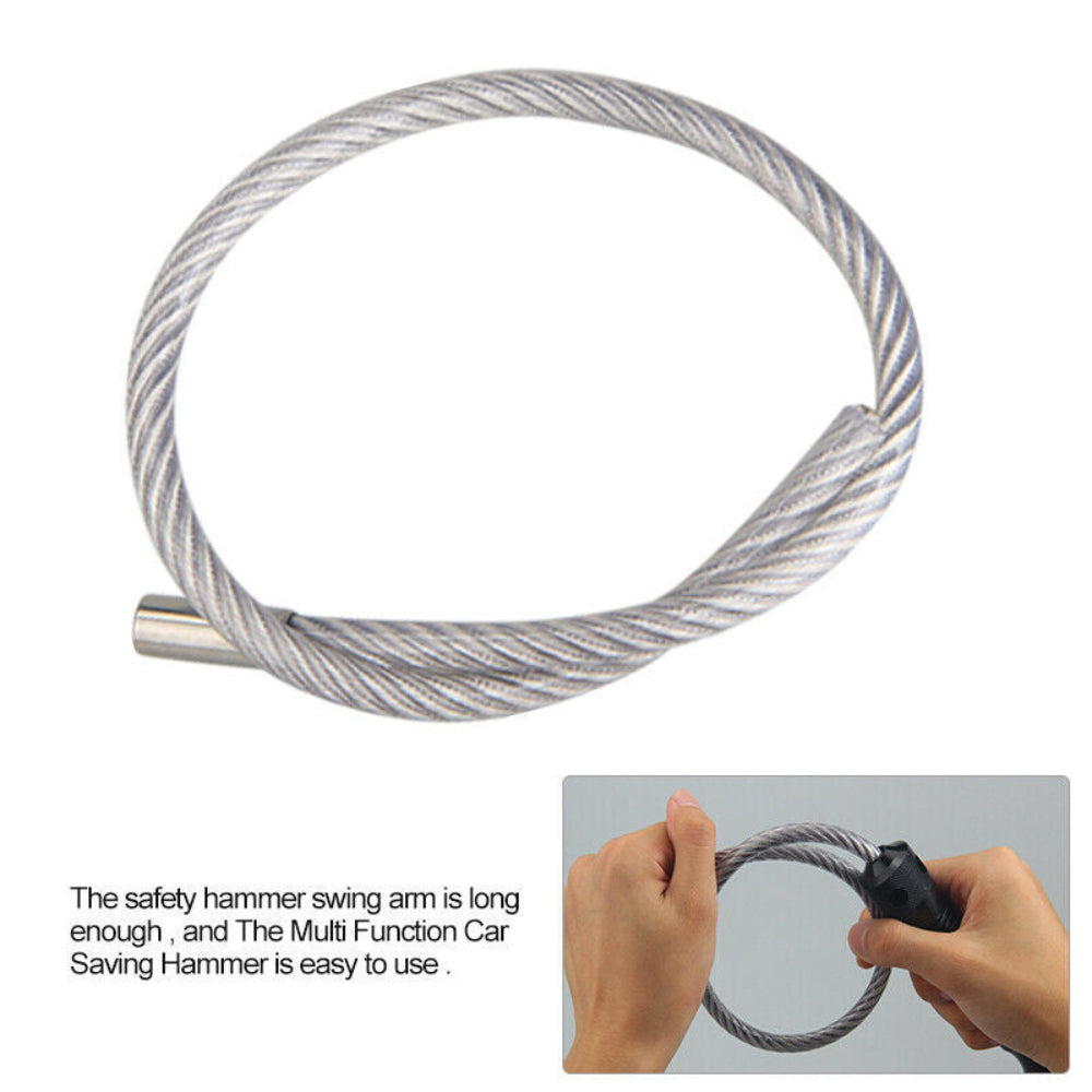 New Self-Defense Steel Wire Tactical Whip