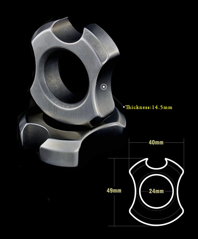 TC21 Titanium Self Defense Ring Bottle Opener