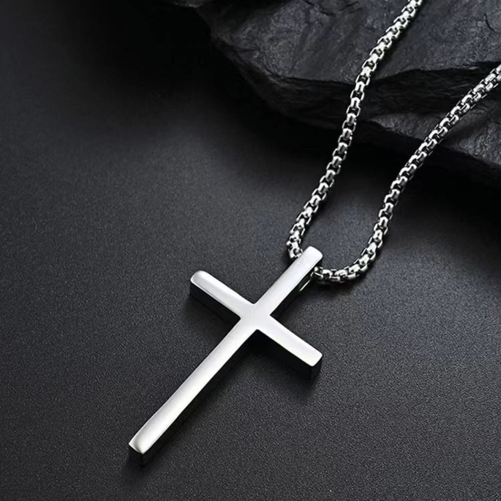 Cross Self Defense Spike Pendant