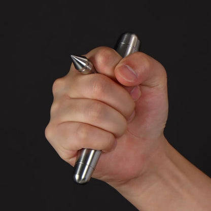 EDC Outdoor Survival Solid 304 Stainless Steel Self-Defense & Window-Breaking Tool