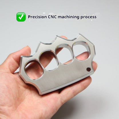 440C Stainless Steel Brass Knuckles - Self Defense Tool, Concealed, Comfortable Grip