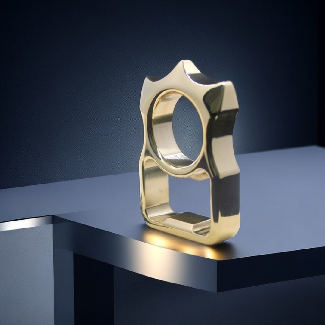 EDC Brass Knuckle Bottle Opener