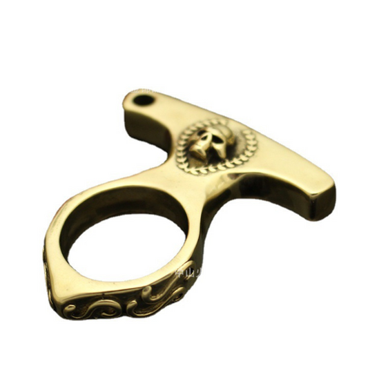 Brass Knuckles Keychain