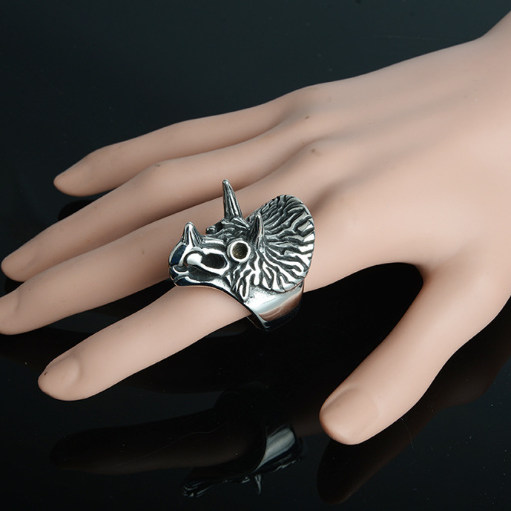 Heavy Stainless Steel Self Defense Ring – 316L Solid Safety Jewelry