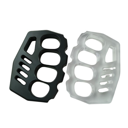 Lightweight EDC Safety Tool- NoMetal PC Plastic Knuckles