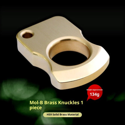 EDC Single Finger Self-Defense Brass Knuckle Duster