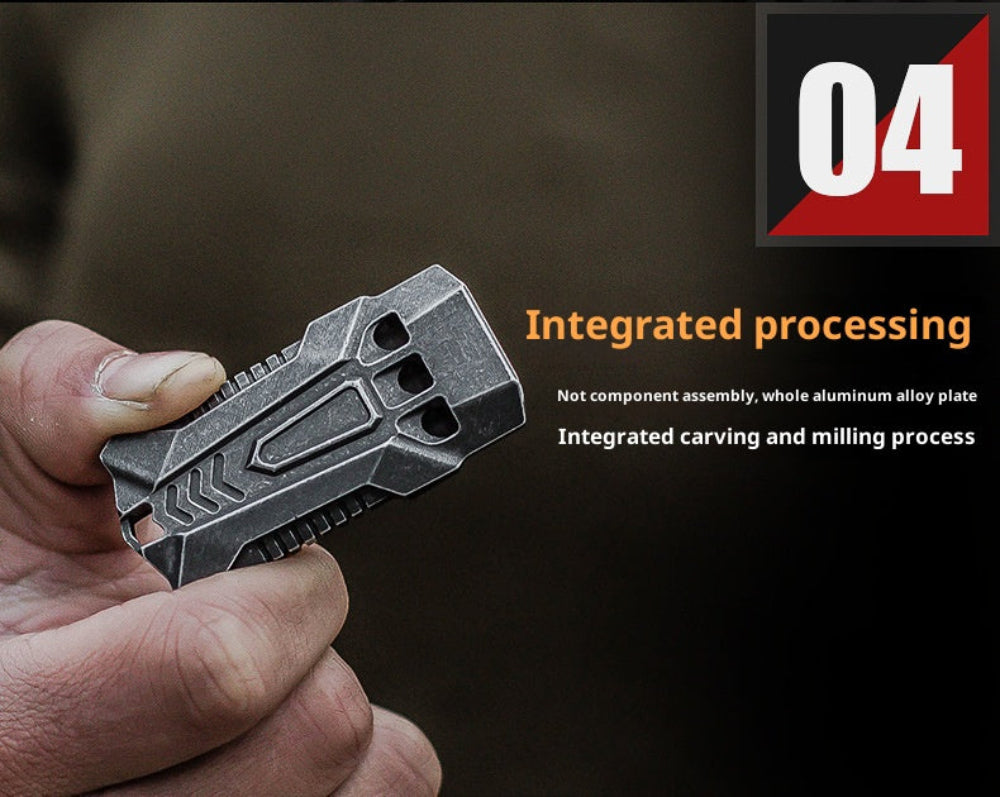 Outdoor Survival EDC Emergency Whistle - Full T6 Aluminium