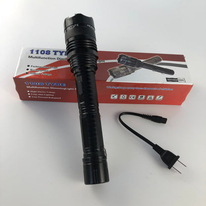 Portable Electric Shock Function Rechargeable With LED Flashlight