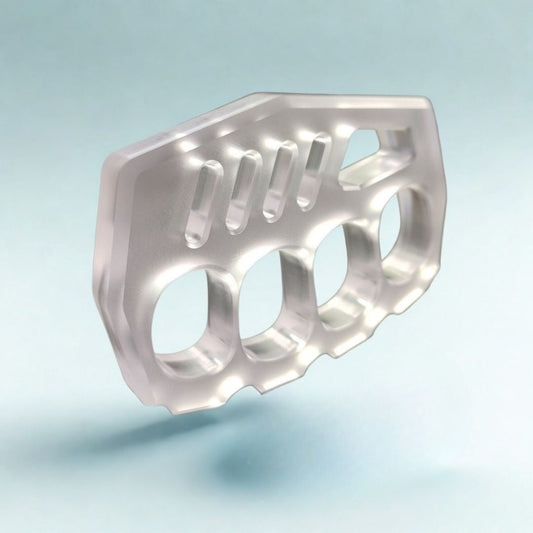 Lightweight EDC Safety Tool- NoMetal PC Plastic Knuckles