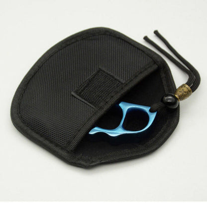 Solid 304 Stainless Steel Brass Knuckles Self-Defense Tool