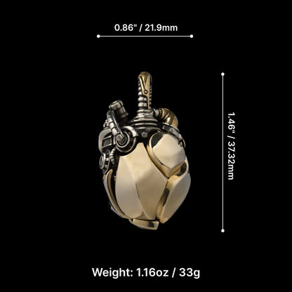 Mechanical Heart Pendant