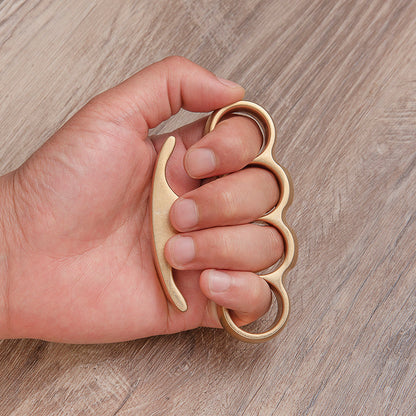 Old American Style Classic Brass Knuckles - Cakra EDC Gadgets