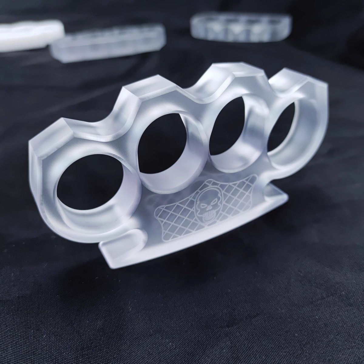2024 New Clear Plastic Brass Knuckles