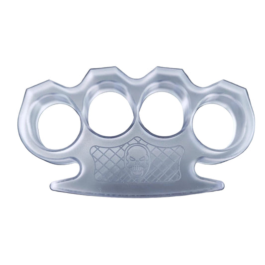 UltraThick PVC Plastic Knuckles Lightweight 4-Finger Self-Defense Tool