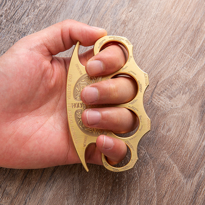 Constantine Holy Spiritus EDC Brass Knuckles Weapon
