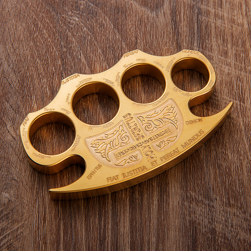 Constantine Holy Spiritus EDC Brass Knuckles Weapon