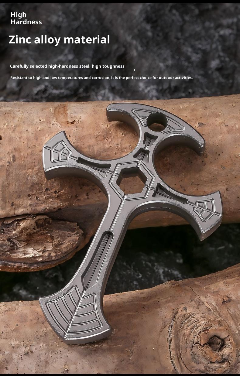 Zinc Alloy Self Defense Necklace – Bottle Opener Pendant