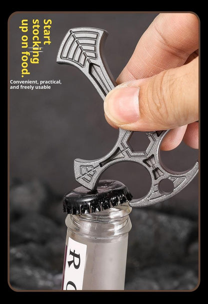 Zinc Alloy Self Defense Necklace – Bottle Opener Pendant