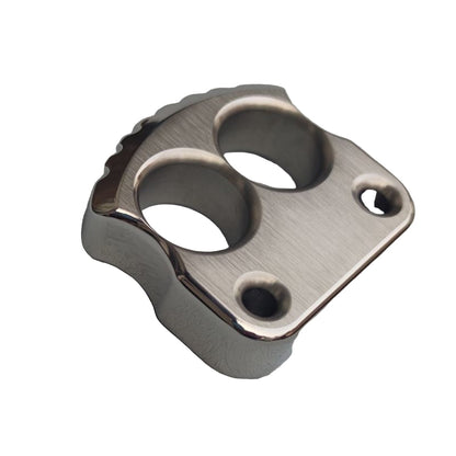 304 Stainless Steel Double Finger Self-Defense Knuckle | EDC Knuckles 