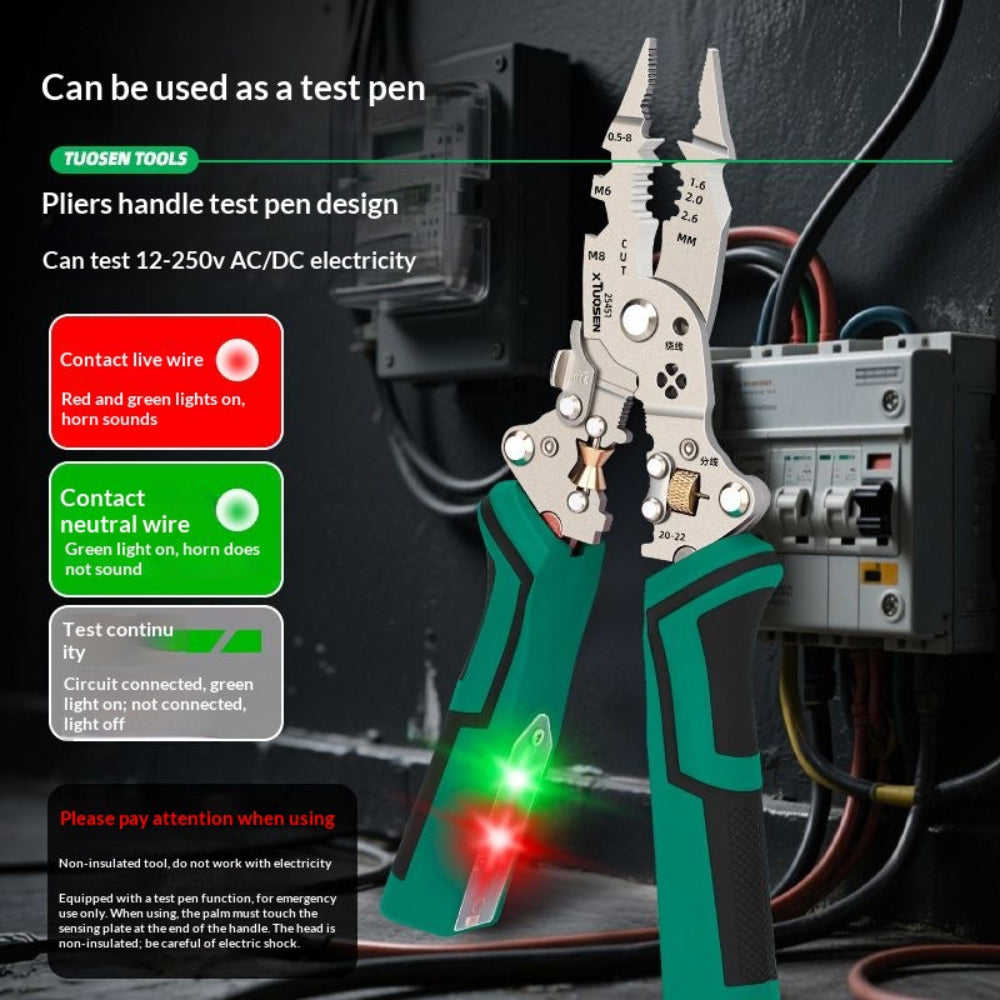 Multi-Function Folding Electrician Pliers