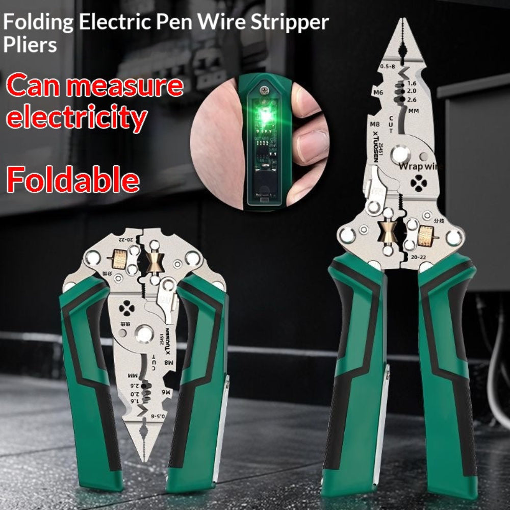 Multi-Function Folding Electrician Pliers