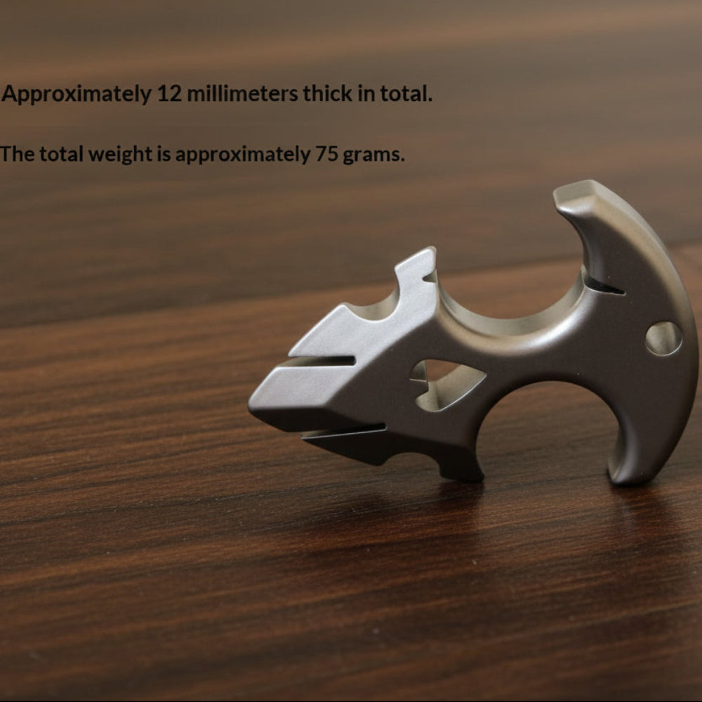 2026 TC4 Titanium Outdoor EDC Pendant – Lightweight Carry Accessory